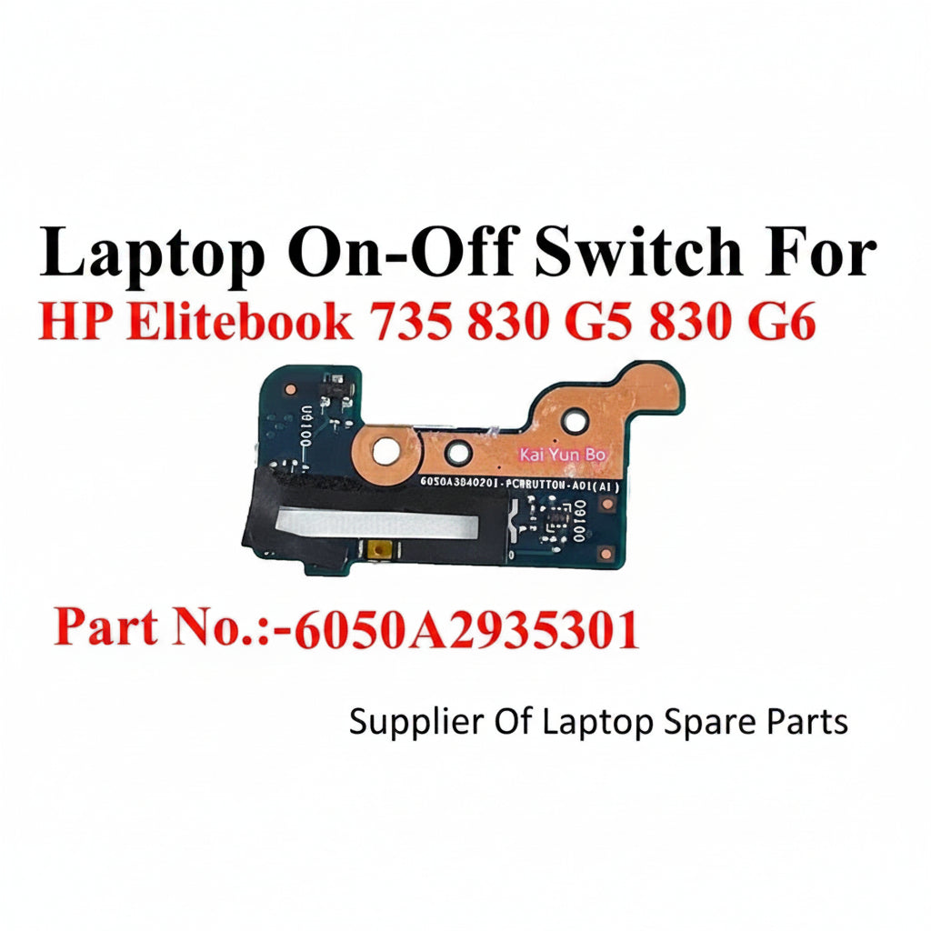 HP | Power Button Board | 6050A2935301 | EliteBook 735 G5 830 G5 830 G6