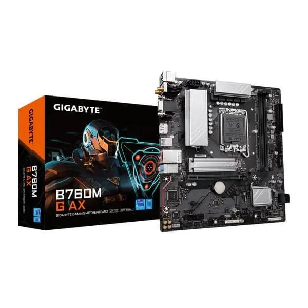 Gigabyte B760M G AX WiFi DDR5 LGA1700 Micro-ATX Motherboard