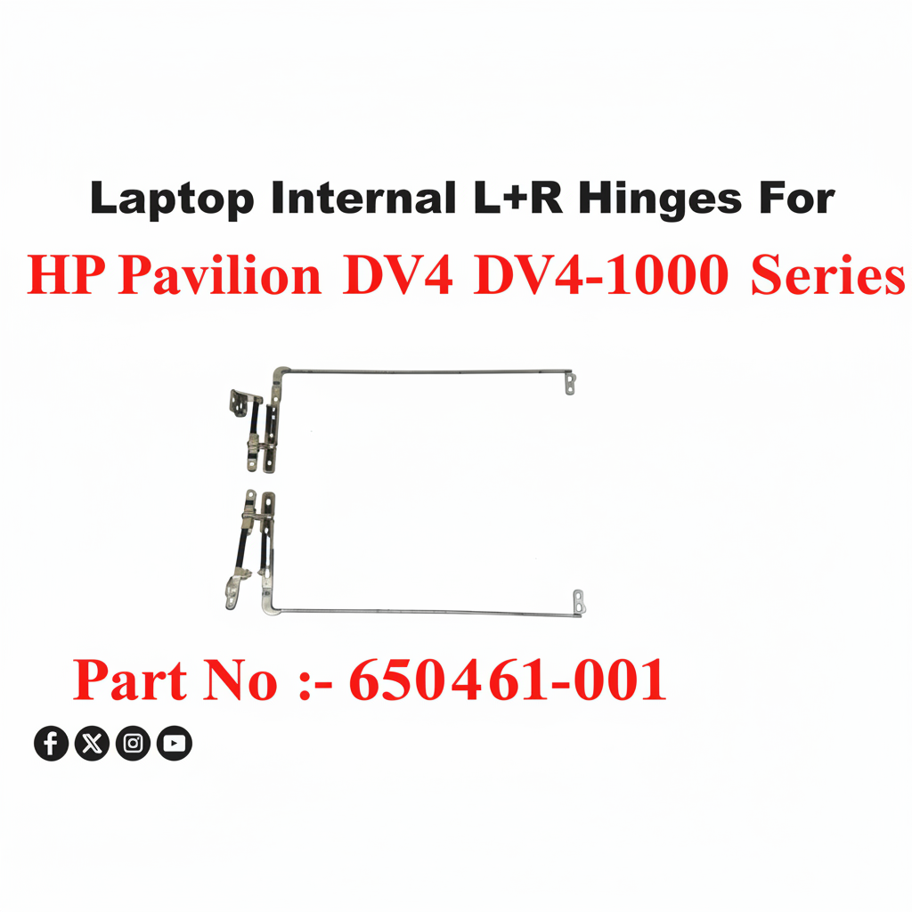 HP | Laptop Hinges | 650461-001 | Pavilion DV4 DV4-1000 Series