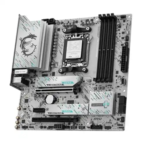 MSI B850M Gaming Plus WiFi 7 Micro-ATX Motherboard (AMD AM5, Ryzen 9000/8000/7000, DDR5, PCIe 5.0, 2.5G LAN)
