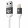 OOGE | Rope Dual Tone | - | White USB cable with black connector ends