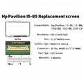 HP | Replacement Screen | 15-BS | Pavilion 15-BS