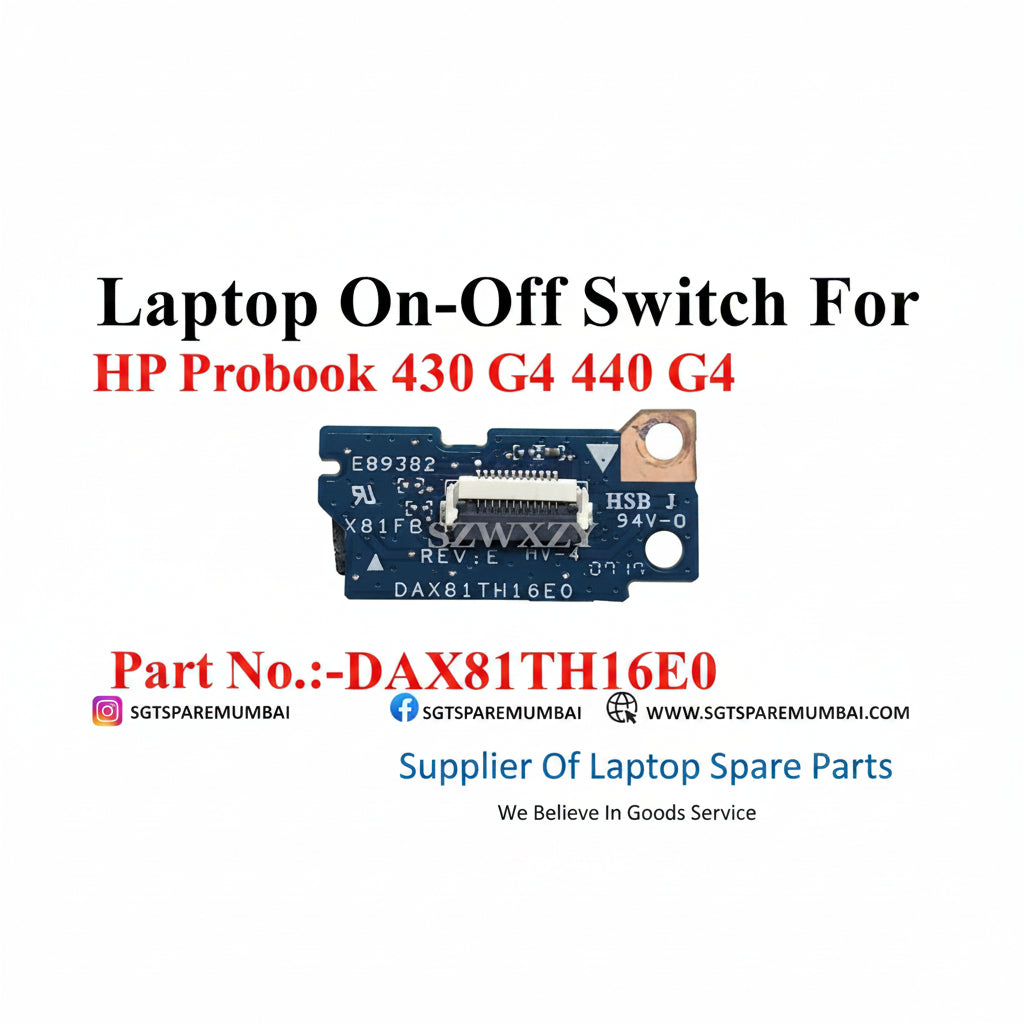 HP | Power Button Board | 905755-001 DA0X81PB6D0 | ProBook 430 G4 440 G4