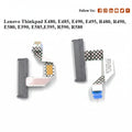 Fingerprint sensor flex cable for Lenovo Thinkpad laptops on a white background