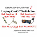 Dell | Power Button Board | 08N7VD | Inspiron 15 7460 7560 7472