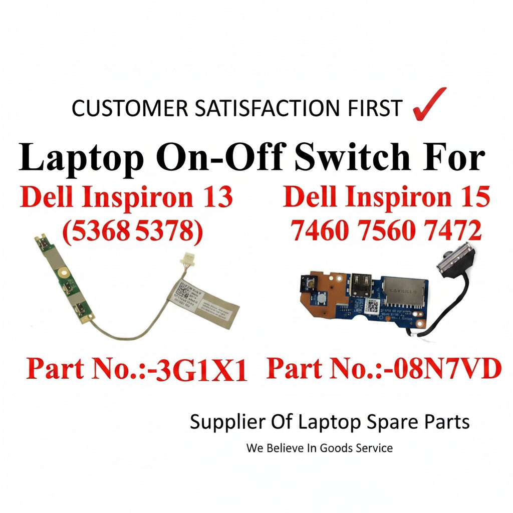 Dell | Power Button Board | 08N7VD | Inspiron 15 7460 7560 7472