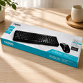 Rapoo N1820 Wired Keyboard & Mouse Combo | USB Multimedia Keyboard and Optical Mouse for PC & Laptop