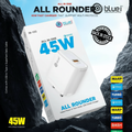 Bluei IB-103 45W Fast Charger | All-in-One Multi-Protocol Mobile Charger with Type-C Cable