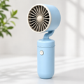 SY88-60 Cute Pet Portable Fan | Rechargeable Mini Handheld Fan | Personal Cooling Fan