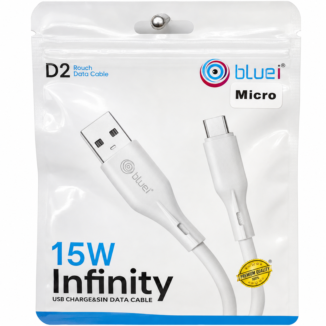 Bluei | USB to Micro Cable | D2 | Universal