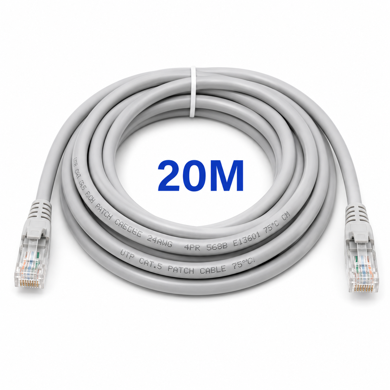 Smacc D143 CAT6 Ethernet Cable 20M | High-Speed LAN Network Cable | RJ45 Internet Cable