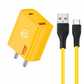 OOGE | Mobile Charger | Charge 33 | 100W Fast Charging | Type-A to C Cable
