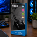 Rapoo N1130 Wired Optical Mouse | USB Mouse for PC & Laptop | Ergonomic Computer Mouse