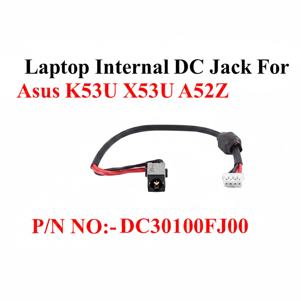 ASUS | DC Jack | DC30100FJ00 | K53U X53U A52Z