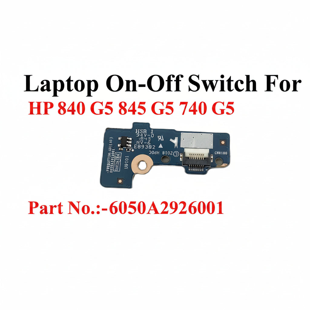 HP | Power Button Board | N/A | EliteBook 840 G5 845 G5 740 G5 840 G6 845 G6