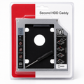9.5mm Secondary HDD Caddy | SATA Hard Drive Caddy for Laptop | SSD HDD Bay Adapter