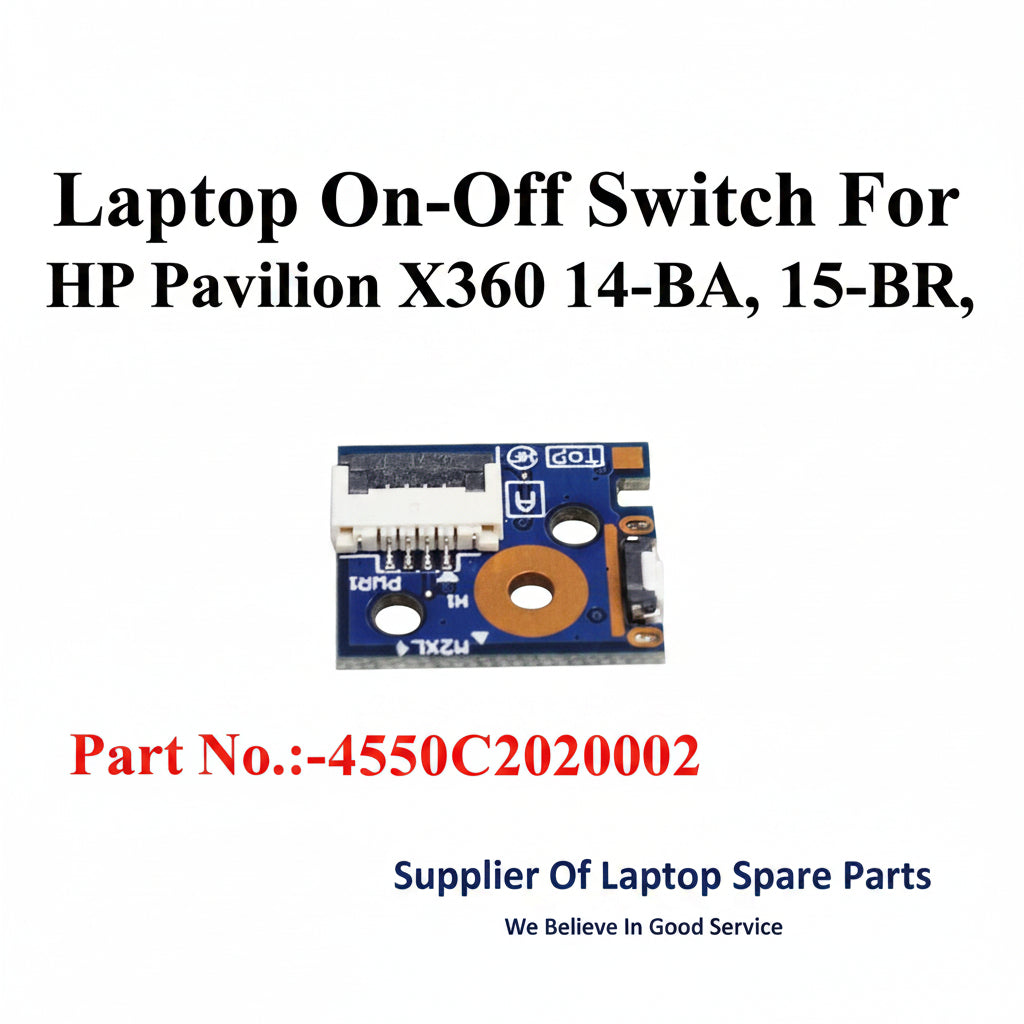 HP | Power Button Board | 455.0C305.0011 | Pavilion X360 14-BA 15-BR