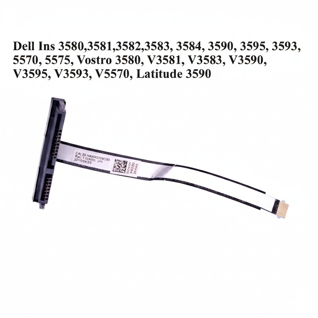 Dell | HDD Cable Connector | 0KNK9Y NBX00028C00 | Inspiron 3580 3581 3582 3583 3584 3590 3593 3595 5570 5575 Vostro 3580 3581 3583 3590 3595 Latitude 3590