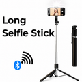 R1S-L Selfie Stick Tripod | Bluetooth Selfie Stick with Remote | Adjustable Mobile Tripod Stand