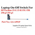 HP | Power Button Board | LS-A991P | Pavilion 15-G 15-R 250 G3 255 G3