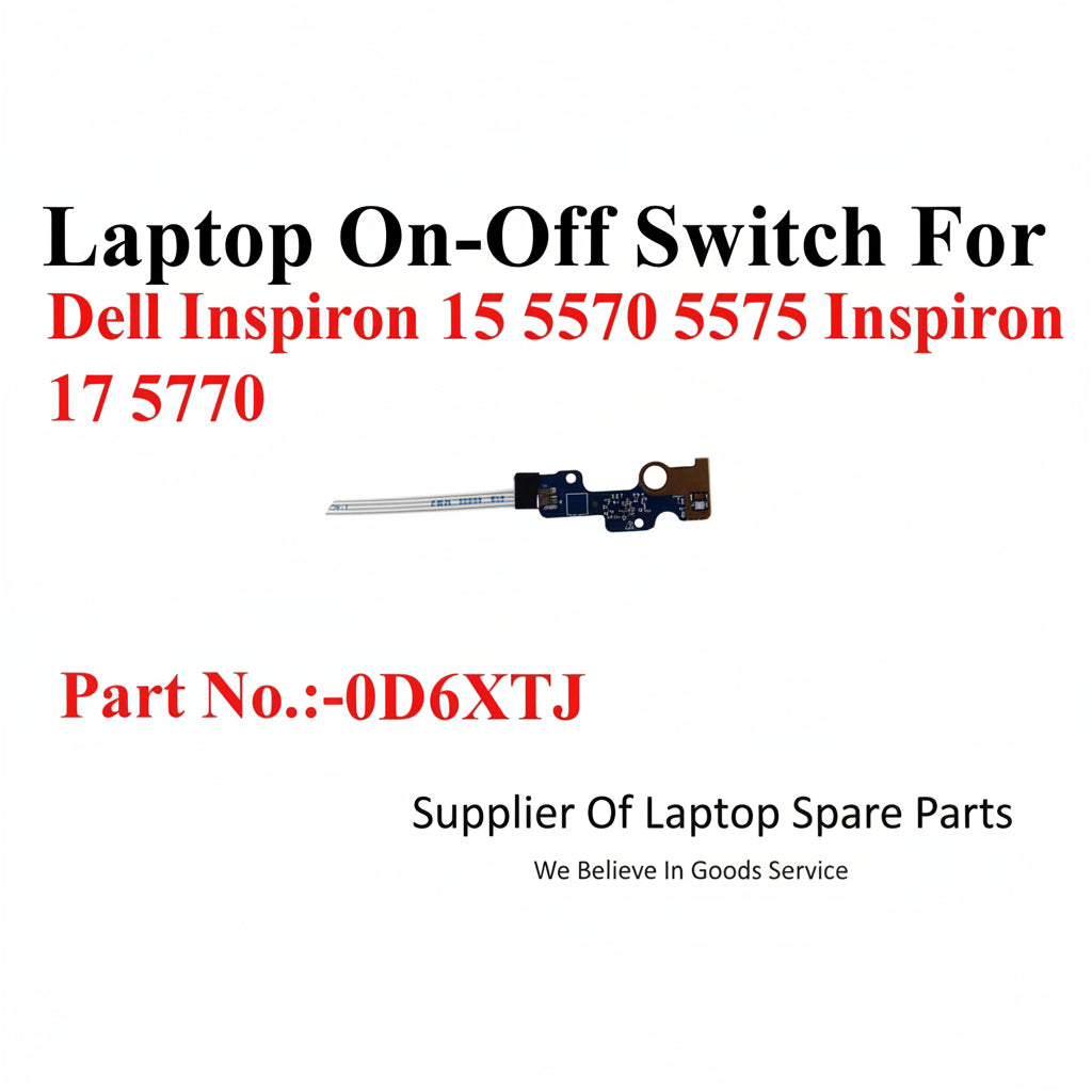 Dell | Power Button Board | 0D6XTJ | Inspiron 15 5570 5575 17 5770