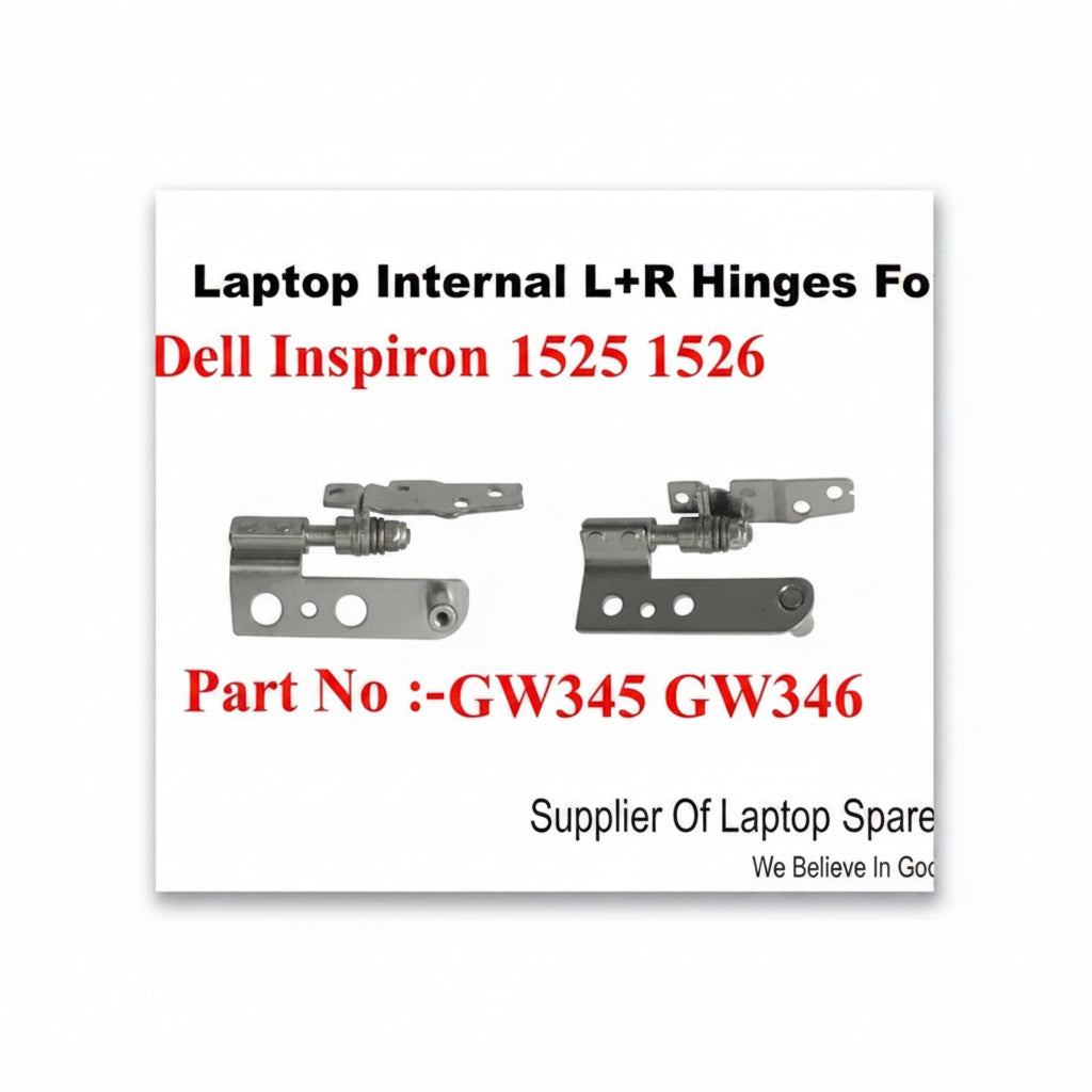 Dell | Laptop Hinges L+R | GW345 GW346 | Inspiron 1525 1526
