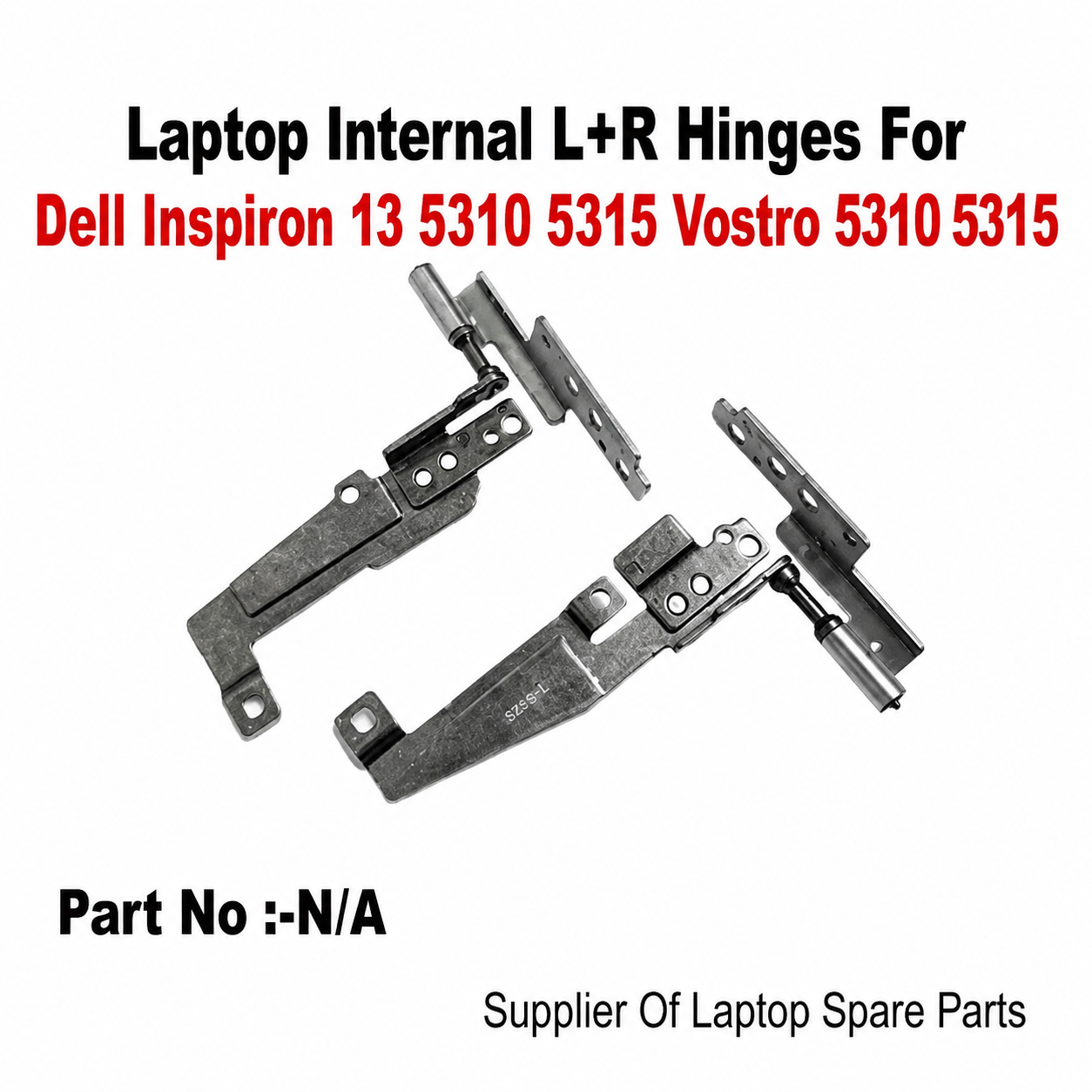 Dell | Laptop Hinges L+R | Compatible | Inspiron 13 5315 Vostro 5310 5315