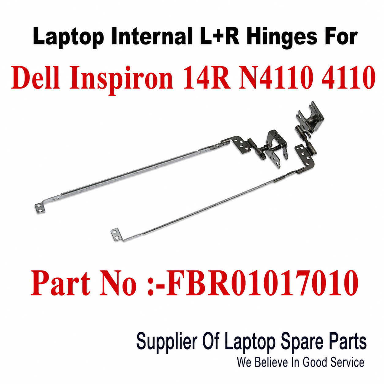 Dell | Laptop Hinges L+R | FBR01017010 | Inspiron 14R N4110 4110