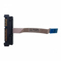 Computer ribbon cable with connectors on a white background