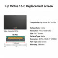 HP | Replacement Screen | 16-E | Victus 16-E