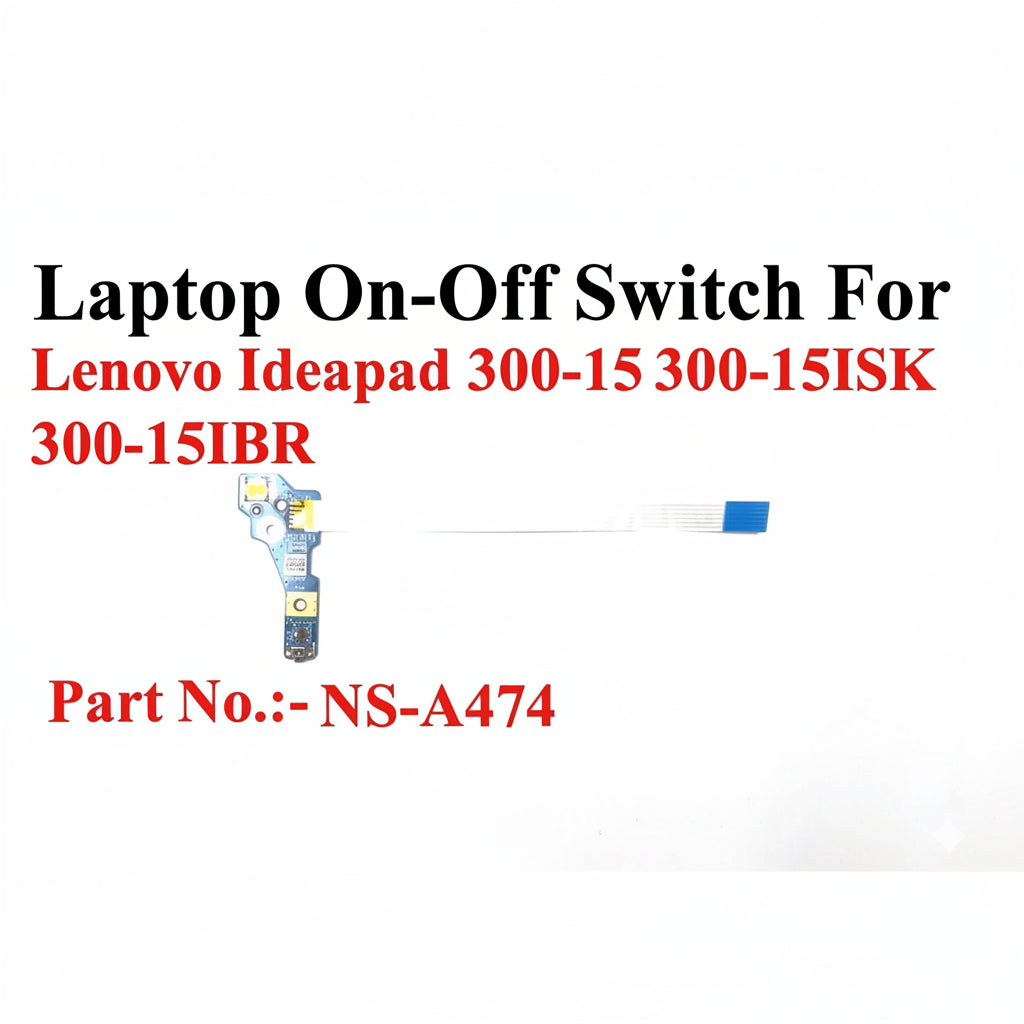 Lenovo | Power Button Board | BMWC2 NS-A482 NS-A474 | Ideapad 300-15 300-15ISK 300-15IBR