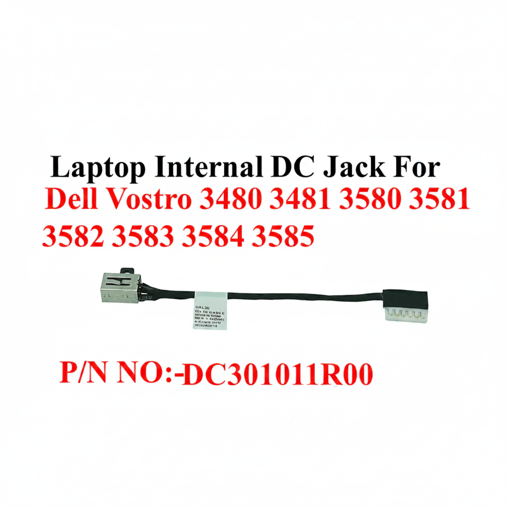 DELL | DC Jack | DC301011R00 | Vostro 3480 3481 3580 3581 3582 3583 3584 3585