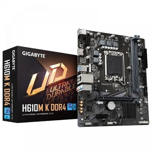 Gigabyte H610M K DDR4 LGA1700 Micro-ATX Motherboard