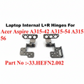 Acer | Laptop Hinges L+R | 33.HEFN2.002 | Aspire A315-42 A315-54 A315-56