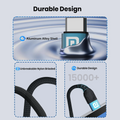 Portronics iKonnect C Pro | Type-C to 3.5mm Audio Jack Adapter | DAC Audio Converter