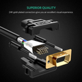 Kelingtone KA-VG36 VGA Cable 15M | VGA Male to Male Monitor Cable | Display Cable for PC, Monitor & Projector