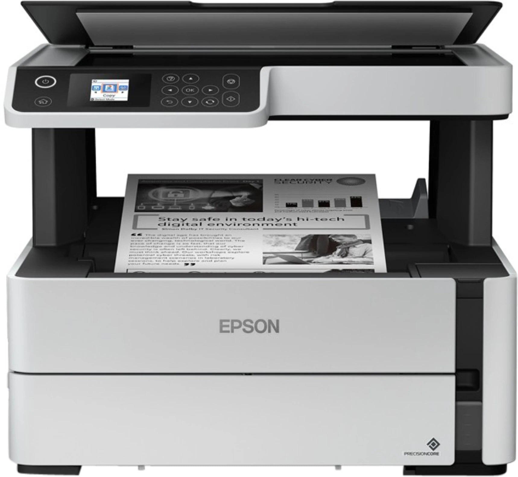 Epson | EcoTank M2140 Refurbished Monochrome All-in-One Ink Tank Printer | Print Scan Copy | Auto Duplex | ADF | USB