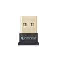 COCONUT WA03 Bluetooth Adapter | Bluetooth 5.0 USB Dongle | Gold Plated Connector | 10M Range