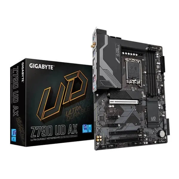 Gigabyte Z790 UD AX WiFi DDR5 – LGA1700 ATX (Intel 12th–14th Gen Support)
