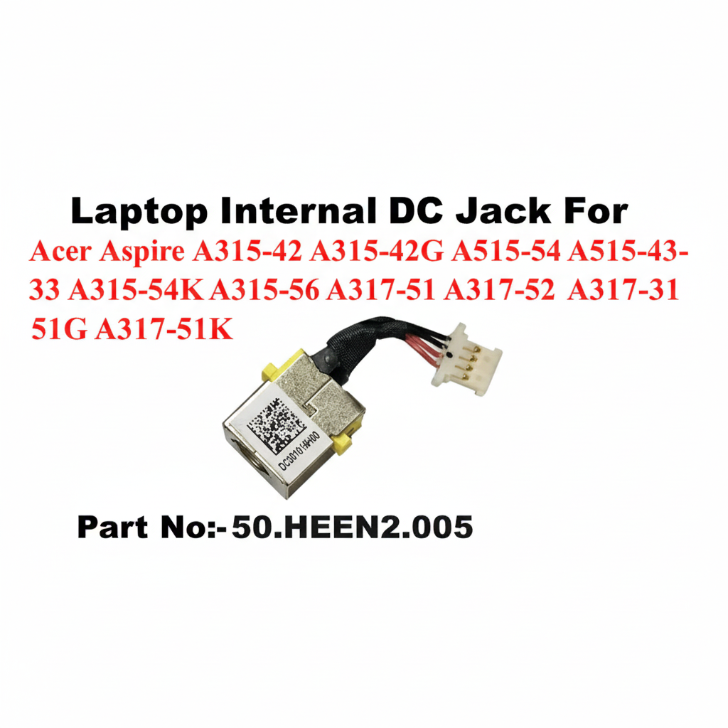 Acer | DC Jack | 50.HEEN2.005 | Aspire A315-42 A315-54 A315-56 A317-51 A317-52 A317-32 A515-43